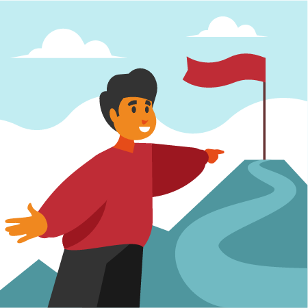 Career Growth Concept Graphic