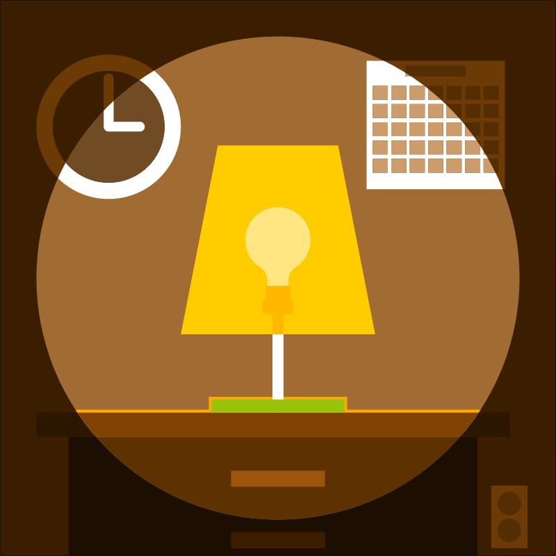 Table Lamp Brightening Space