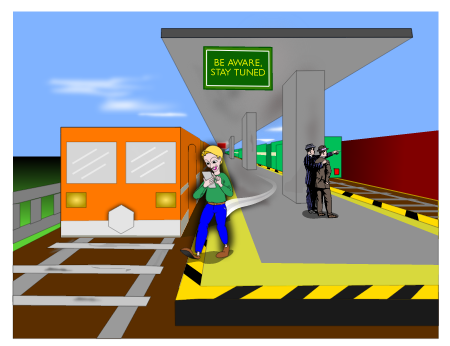 Be Aware at the Station