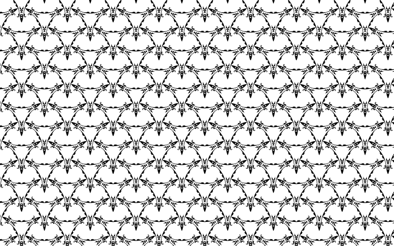 Seamless Abstract Geometric Flourish