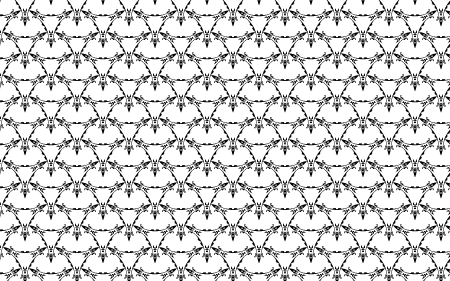 Seamless Abstract Geometric Flourish