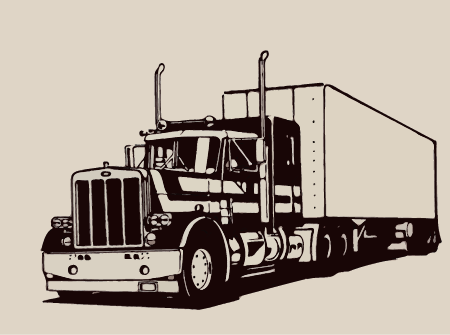 Cargo Truck with Dry-Van