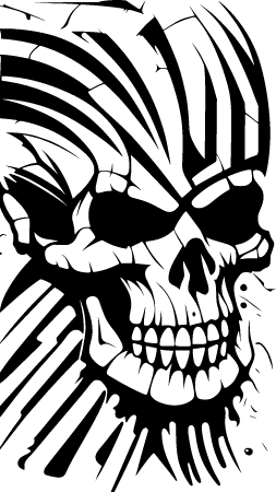 Detailed Human Skull