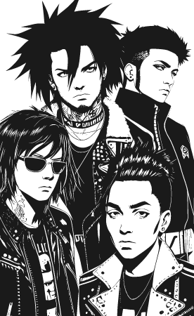 Energetic Punk Rock Band Performance