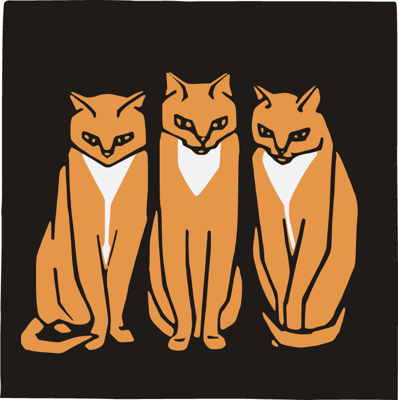 Judgemental Cat Trio