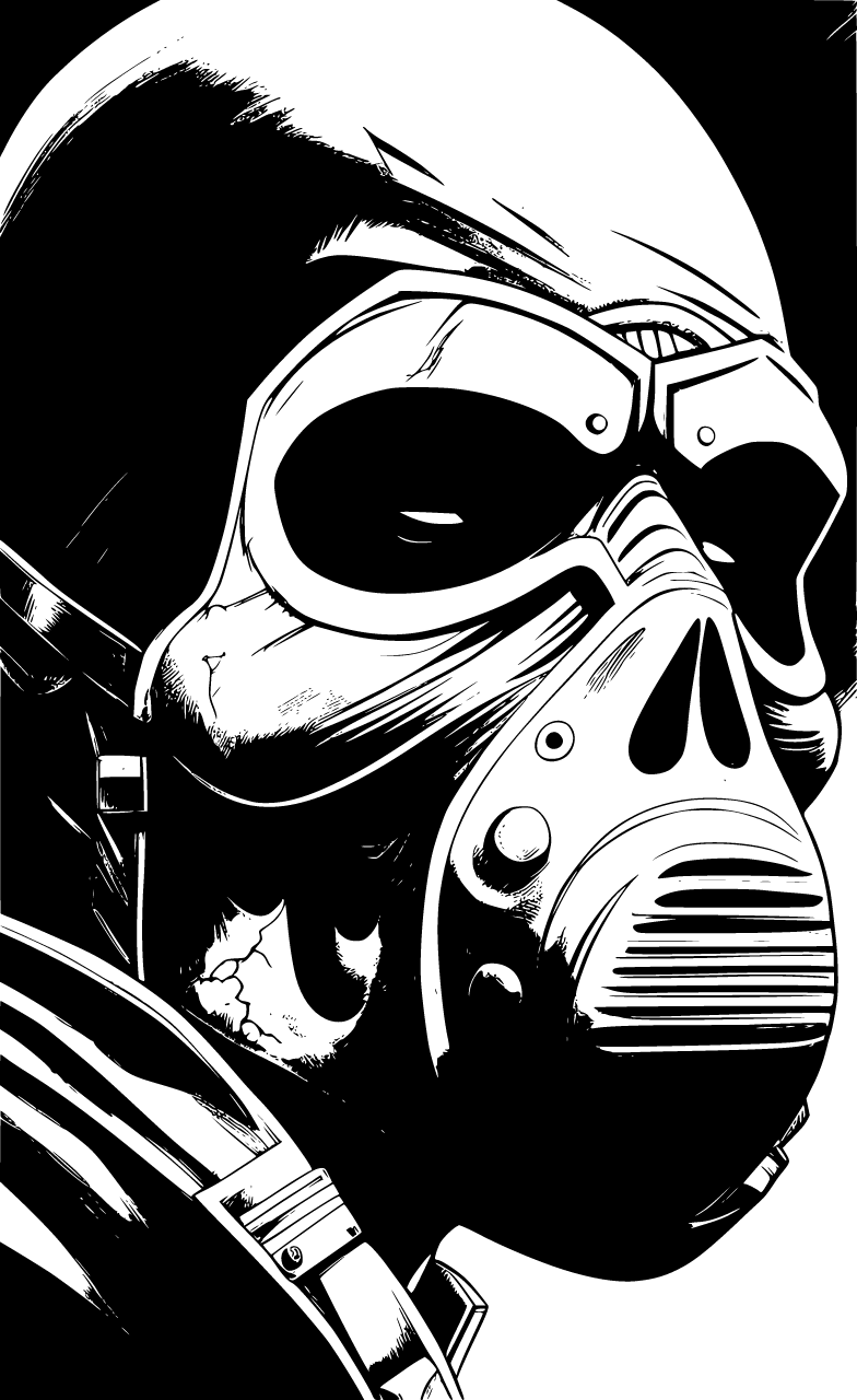 Medical Breathing Mask Icon