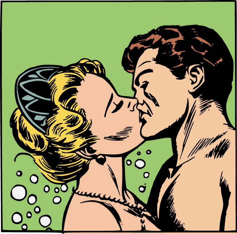 Mermaid Kisses Man