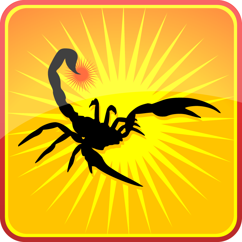 Scorpion Silhouette Icon