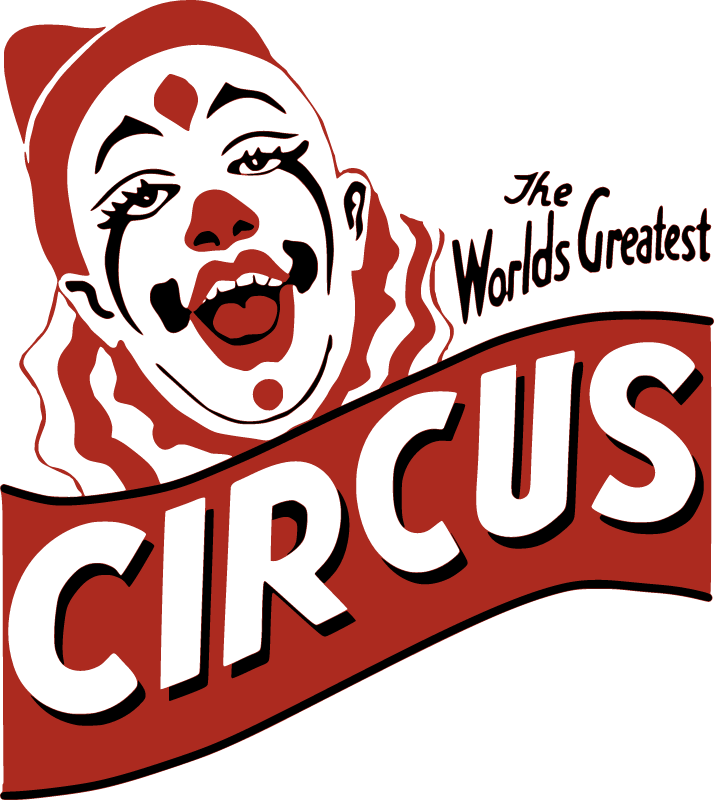 Vintage Circus Clown Poster