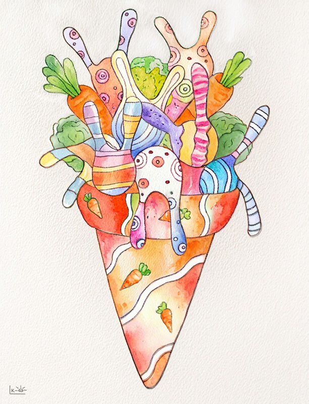 Rabbit ice cream