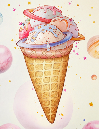 Galaxy Ice Cream