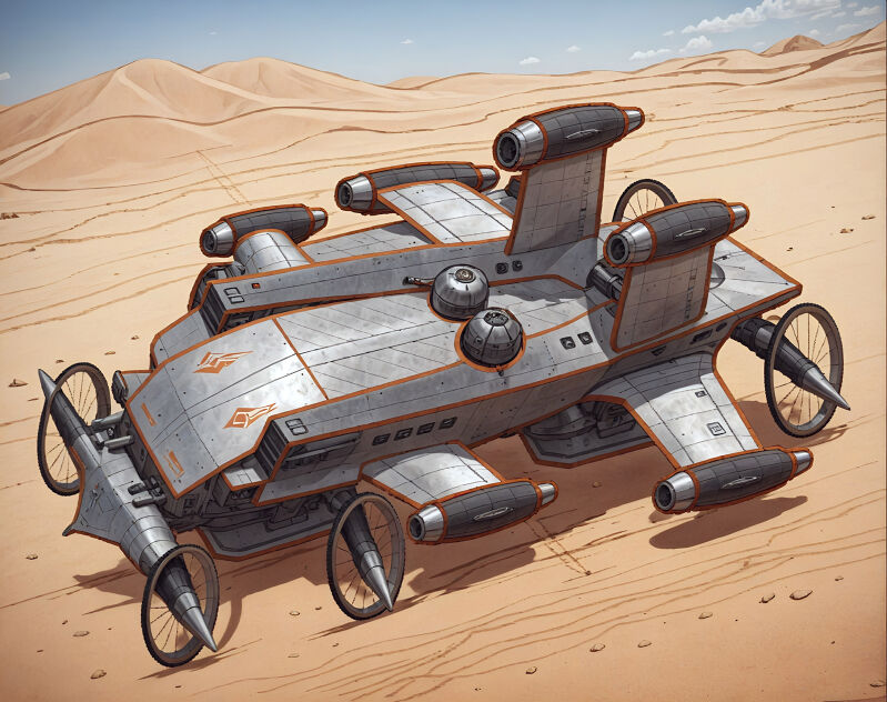 Space Exploration Rover