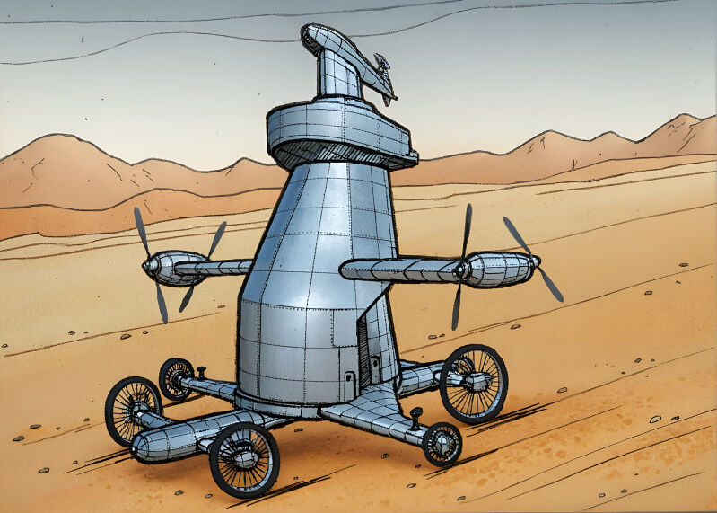Vertical Drone Station