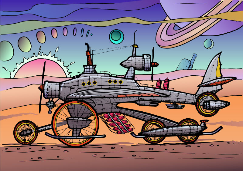 Cosmic Command Cruiser