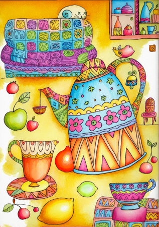 let's drink tea_color