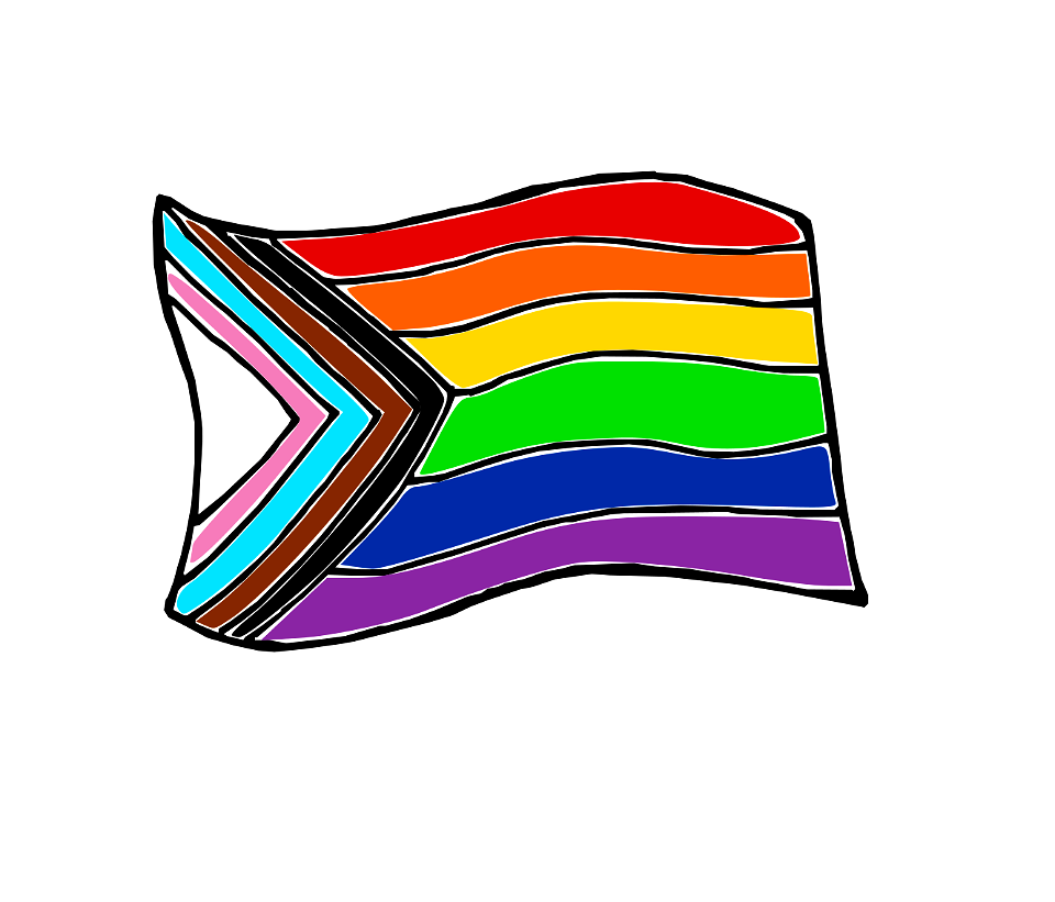 Pride Flag Illustration - FREE