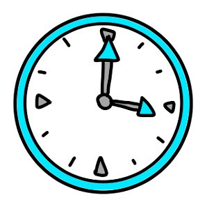 Clock Art - FREE