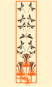 Art Nouveau Ornament by Maurice Pillard Verneuil