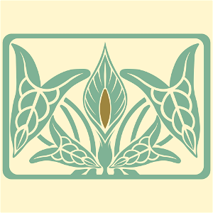 Art Nouveau Ornament by Maurice Pillard Verneuil
