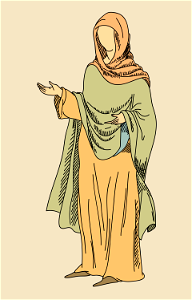 Anglo-Saxon VIIIth century dress