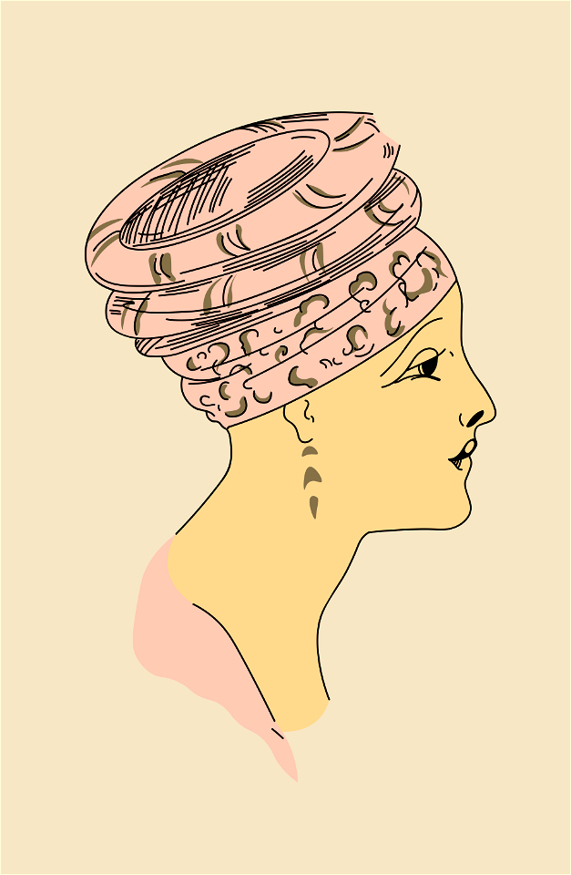 Headgear of a Wingaka woman (Scandinavia)