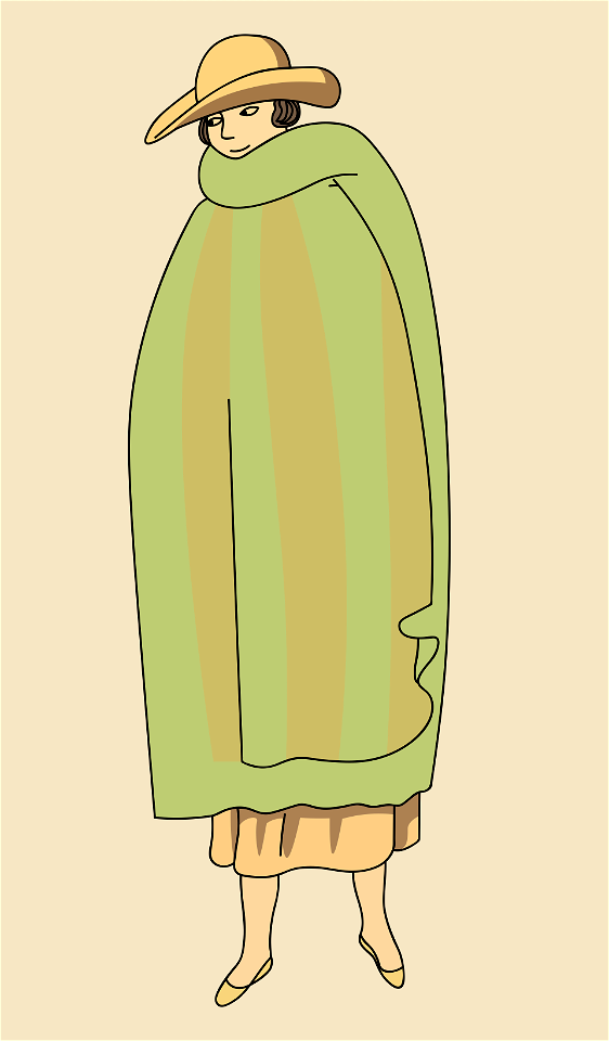 Cloak of a woman of Mexico