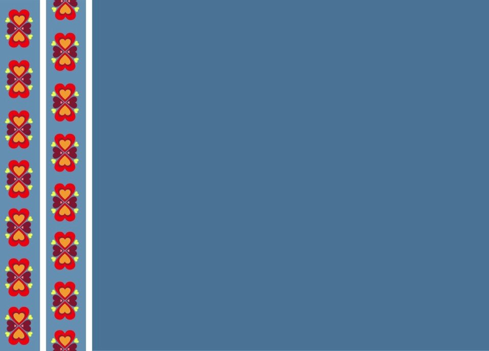 Ethnic blue brown