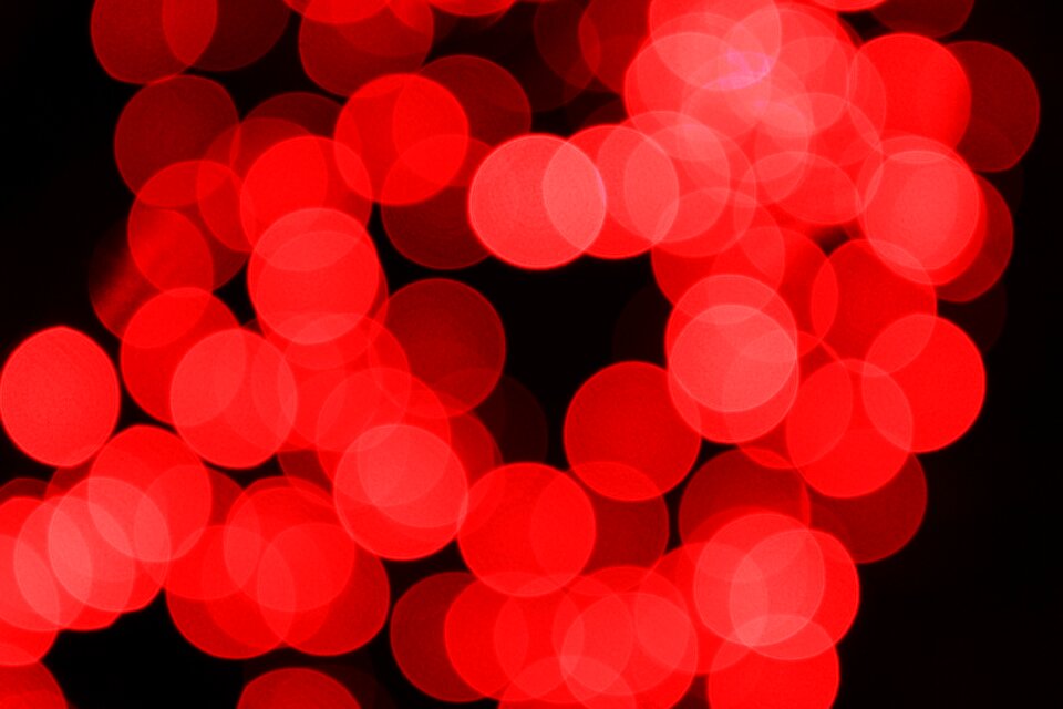 Circles blur blurred
