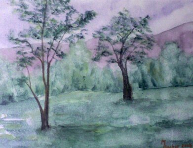 Nature painting image