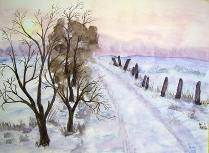 Landscape painting image