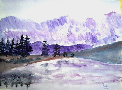 Paint color artistically
