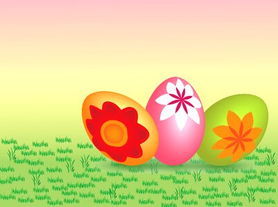 Decorated decoration easter