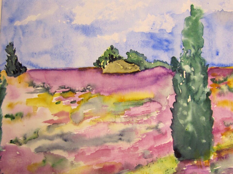 Nature painting image