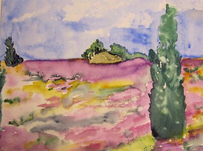 Nature painting image