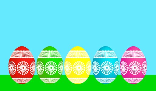 Decorated decoration easter