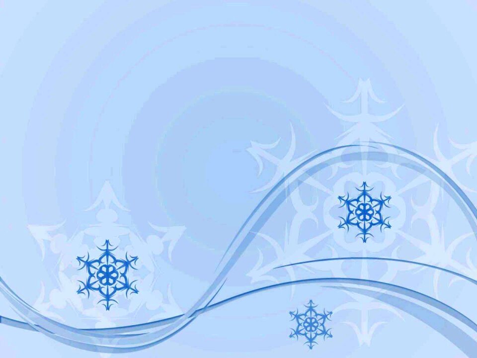 Cold freezing snow