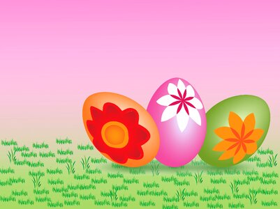 Decorated decoration easter