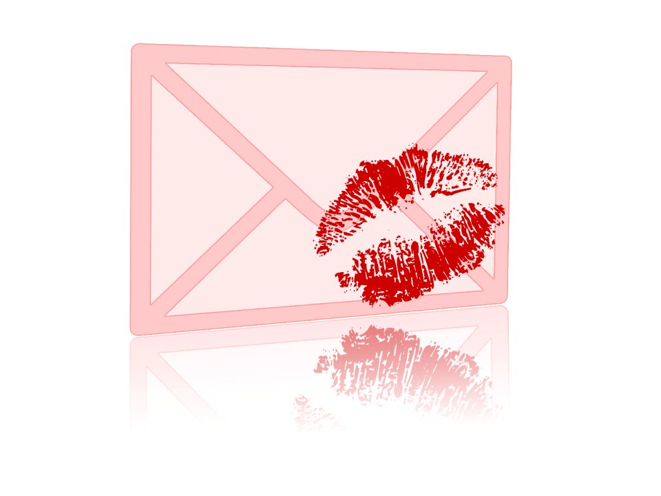 Envelope february holiday