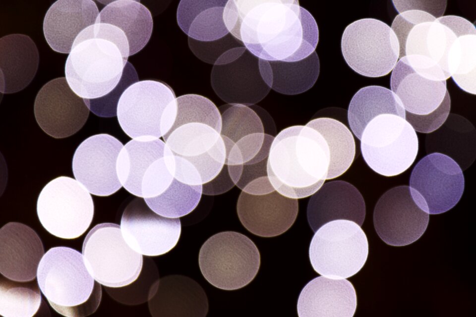 Circles blur blurred