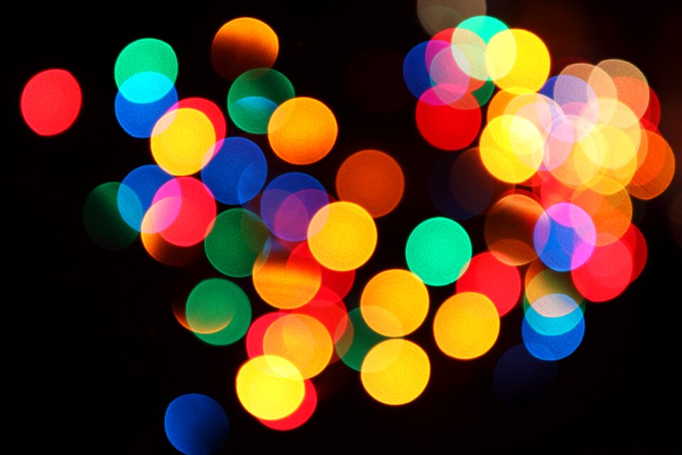 Circles blur blurred