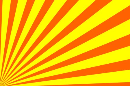 Yellow orange sunbeam