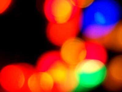 Focus blurred festive