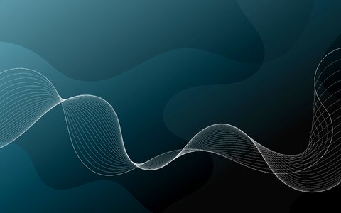Curve design backdrop