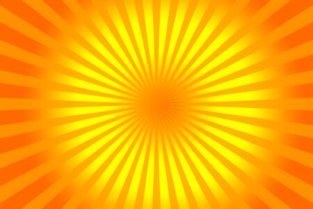 Orange background burst