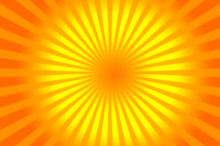 Orange background burst