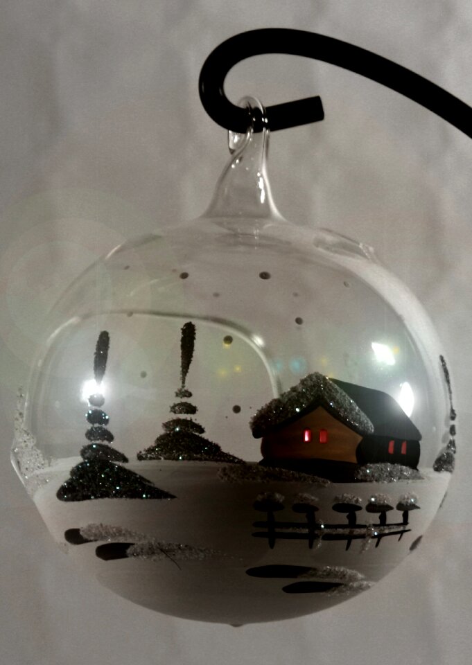 Christmas motif tree decorations christmas tree