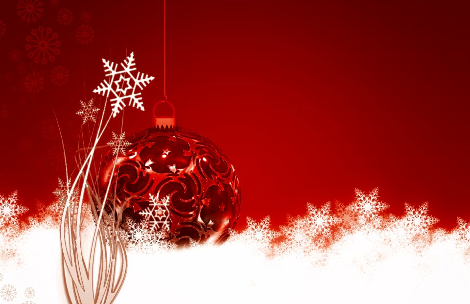 Silhouette christmas christmas ornament