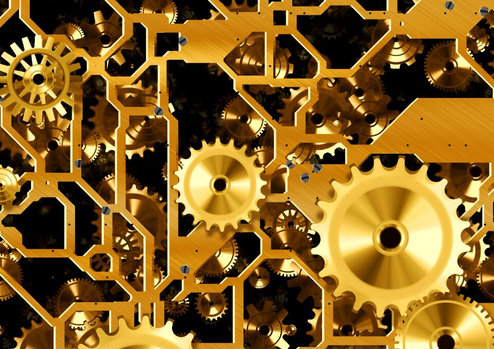 Gears blue way of thinking