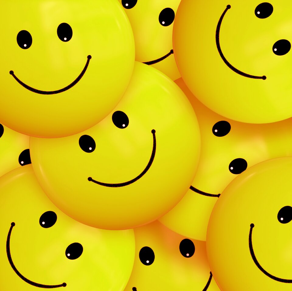 Emoticon face cartoon