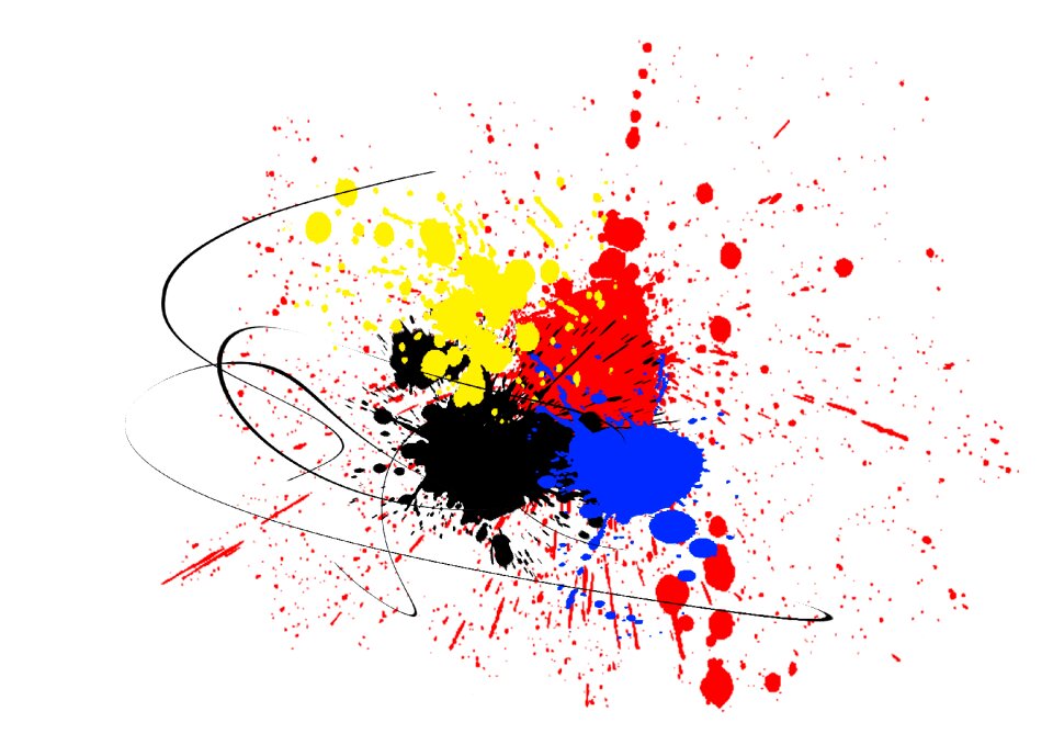 Spray colorful Free illustrations